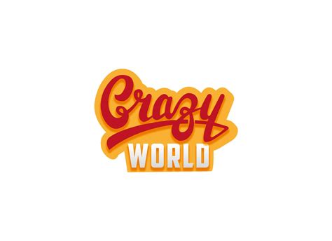 Echa Un Vistazo A Mi Proyecto Behance Crazy World Logo