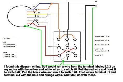 Forward reverse 3 phase ac motor control star delta wiring. Wiring a Reversing Drum Switch to a Single Phase Motor ...