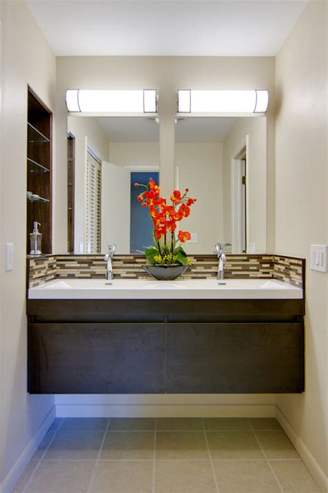 There are many bathroom vanity ideas that you can choose. Good Looking fresca vanity in Bathroom Modern with Retro ...