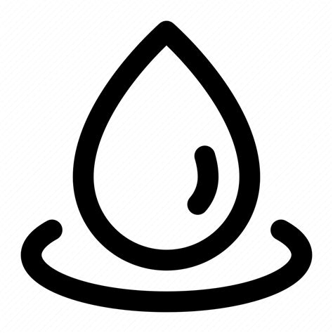Drop Droplet Ecology Water Wet Icon Download On Iconfinder