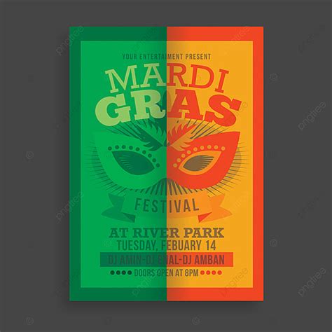 Submitted 2 years ago by mugenbg. Mardi Gras Event Poster Template for Free Download on Pngtree