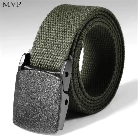 Men Belts Automatic Buckle Nylon Belt Male Army Tactical Belt Mens