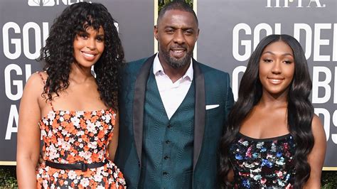 Idris Elba Gushes Over Daughter Isan Elba As Golden Globe Ambassador