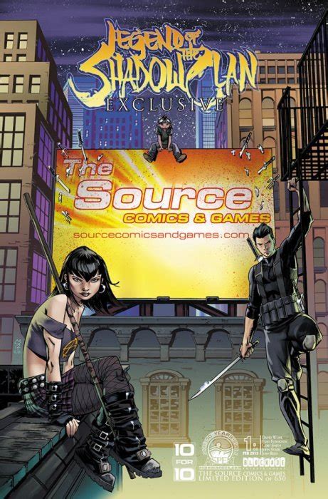 Legend Of The Shadow Clan 1the Source Aspen Entertainment Comic