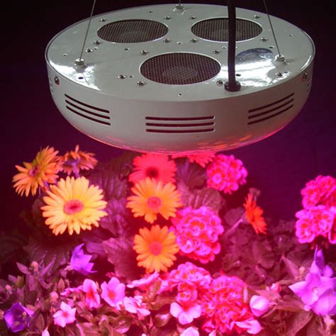 The light frequencies that are emitted can accelerate plant growth, budding, flowering and fruiting. Indoor 90W UFO LED Hydroponics Plants Grow Lighting For Sale.