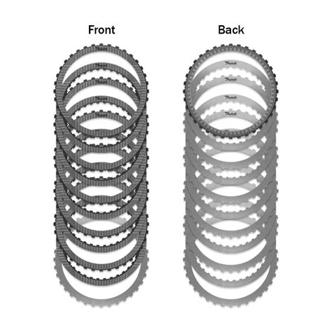 Gm 6l80 Transmission 1st 2nd 3rd 4th Clutch Steel Plate Set Of 5