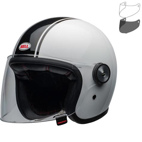 Choose your favourite bell motorcycle helmet and take to the streets with a piece of individuality. Bell Riot Rapid Open Face Motorcycle Helmet & Visor - New ...