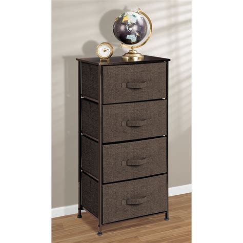 View a wide selection of dressers and other great items on ksl classifieds. mDesign Vertical Dresser Storage Tower - Sturdy Steel Frame, Wood Top, Easy Pull Fabric Bins ...