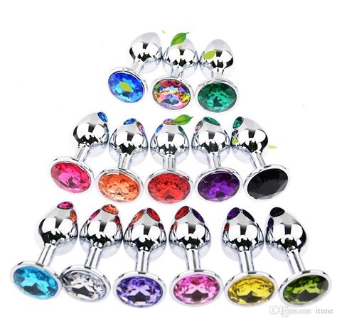 Factroy Wholesale Stainless Steel Attractive Butt Plug Jewelry Jeweled Anal Plugs Rosebud