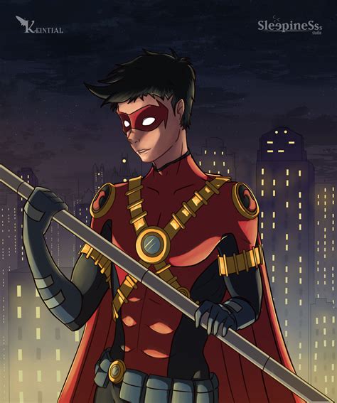 Tim Drake Red Robin New Costume