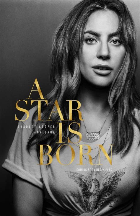 In the film, the female protagonist ally (portrayed by actor and recording artist lady gaga is shown a billboard bearing her characters face (shown. A Star Is Born movie poster : 11 x 17 inches - Lady Gaga ...