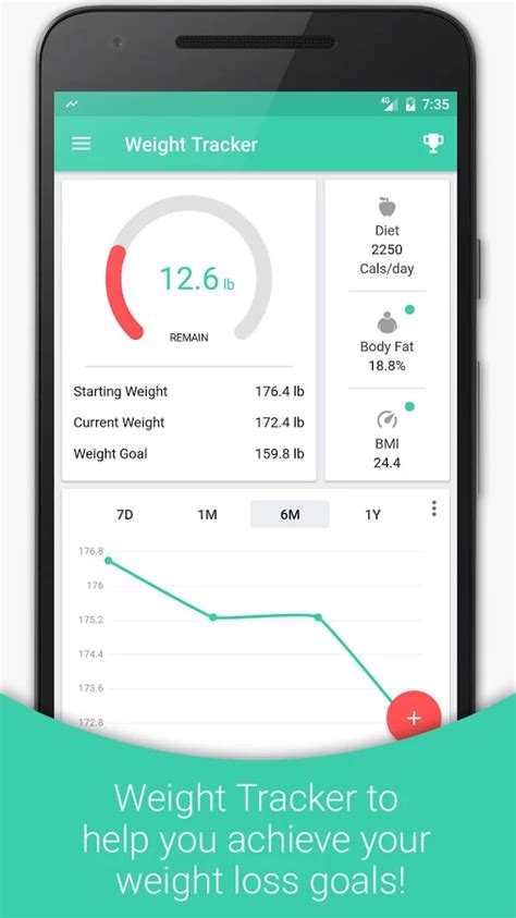 This weight loss app tracks weight loss, diet, and water consumption in a scheduled manner. 10 best weight loss apps on Android | Phandroid