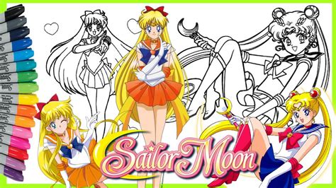 Gambar Mewarnai Sailor Moon 50 Koleksi Gambar
