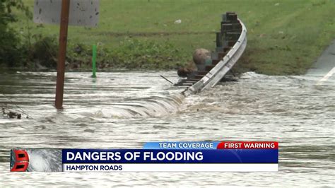 emergency management officials warn norfolk neighbors about flooding dangers