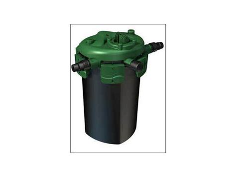 This filter spillway pond filter is quite easy to use and can be fitted at the opening of a rainbow lifegard complete pond filter system with uv by pentair aquatics. Tetra Pond BP-1500 Small Bi0Active Pressure Filter with NO UVC