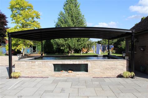 Koi Pond Canopy Installed in Derbyshire | Kappion Carports & Canopies