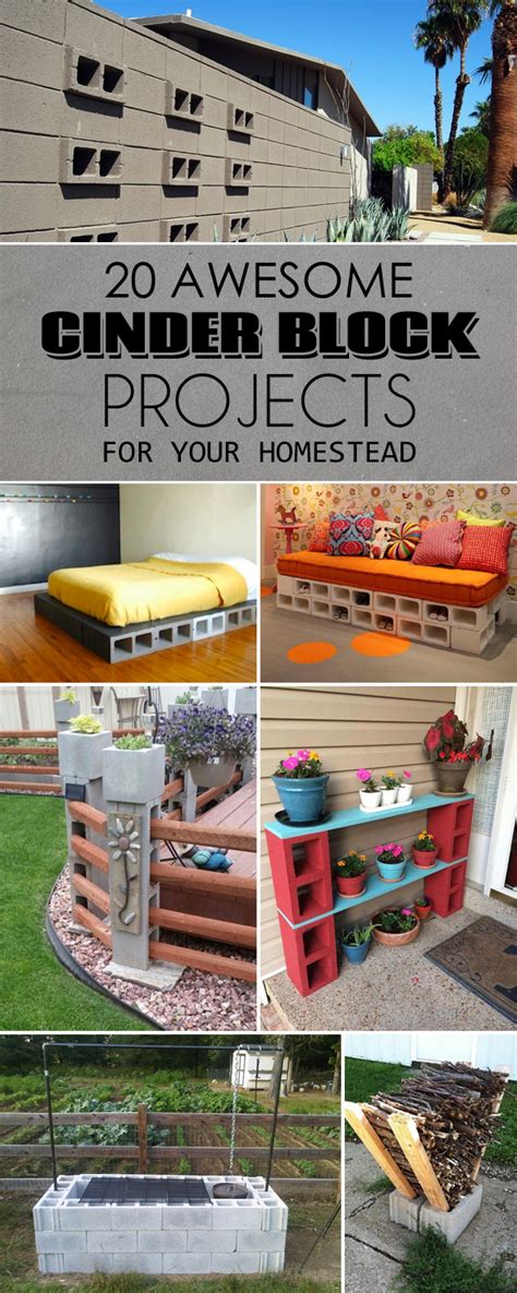 Awesome Diy Cinder Block Projects For Your Homestead