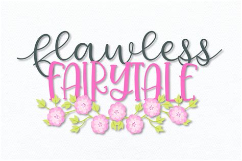 Flawless Fairytale A Magical Duo Script Fonts Creative Market