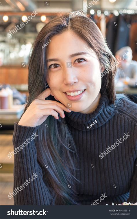 Happy Asian Girl Smiling Asian Girl Stock Photo 714595513 Shutterstock