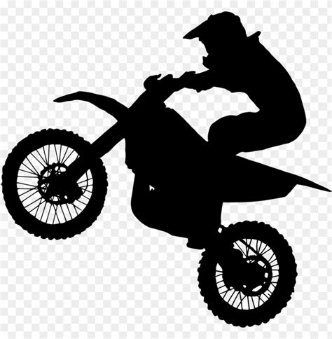 Motocross Silhouette Png Free Png Images Toppng