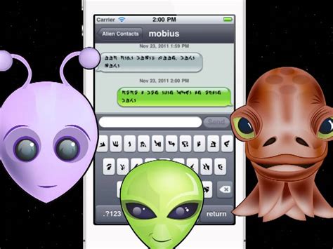 How do you find hidden text messages? iOS Secret Language - Alien Texting App - YouTube