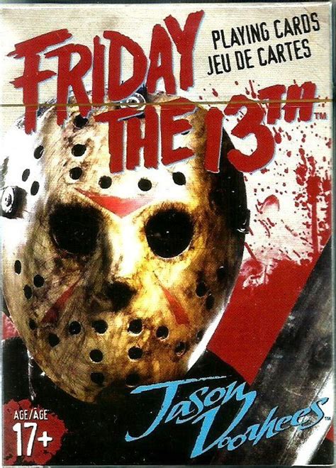 Friday The 13th Jason Voorhees Playing Cards Sealed Deck