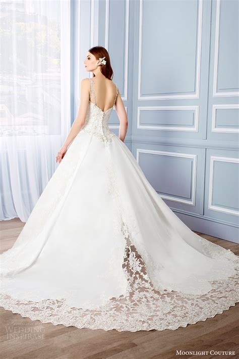 Grace loves lace bridal dresses. Moonlight Couture Fall 2016 Wedding Dresses | Wedding ...