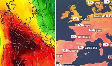 Bbc Weather Record Temperatures To Be Broken As Europe Hits 45c