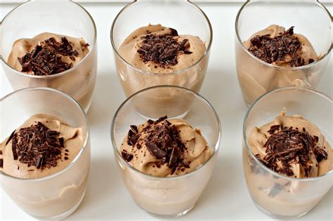 This greek yogurt, honey, and white chocolate mousse cake is served with plenty of fresh fruit and a light drizzling of extra honey. Milk and Honey: Mocha Mousse
