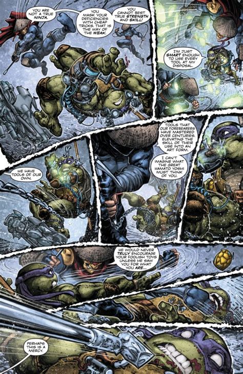 Teenage Muntant Ninja Turtles Vs Foot Clan Comicnewbies