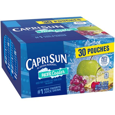 Capri Sun Pacific Cooler Mixed Fruit Naturally Flavored Juice Drink