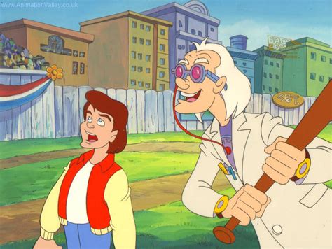 Back To The Future The Animated Series Cel By Animationvalley On Deviantart