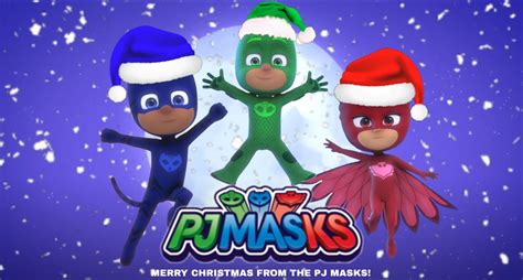 Merry Christmas Pj Masks By Justinproffesional On Deviantart