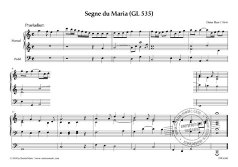Das lied segne du maria muss unbedingt in das neue gotteslob. Segne du Maria (GL 535) van Dieter Blum | in de Stretta ...