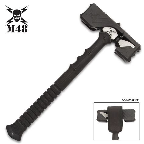 M48 Double Headed War Hammer With Sheath