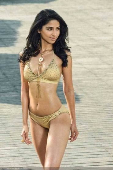 Sanjana Gl Contestant Femina Miss India In Swimsuit Photo Credits