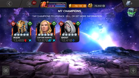 Wanted To Show Off My First 3 Maxed Out 5 Stars — Marvel Contest Of