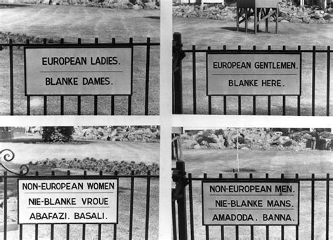 Apartheid (historical) the discriminatory policy of racial separation used by south africa from 1948 to 1990. The Racist Signs of Apartheid: What South Africans Had to ...