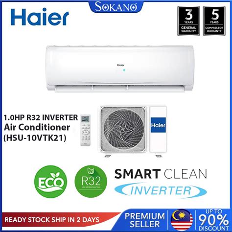 Haier R Inverter Series Hp Air Conditioner Hsu Vtk Hp Air