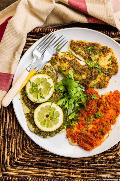 In a shallow bowl, combine bread crumbs, cheese, garlic salt and oregano. Baked Tilapia In Foil (four Ways)! • The Wicked Noodle
