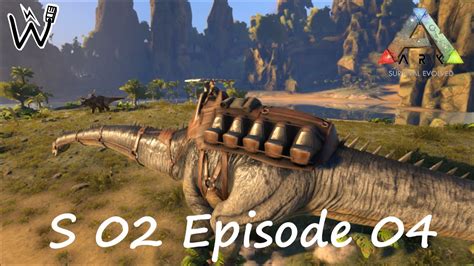 The diplodocus is the friendly giant of the island. Ark Survival Evolved - S02 Episode 04 - Tame du diplodocus ...