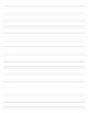 Below you'll find fun and useful lined writing paper for kids. Second grade Journal writing paper Calkins No top line paper 2 lines HWT