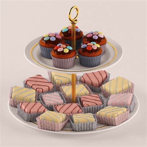 Cakes 3d Model Food Dessert Recipes Desserts
