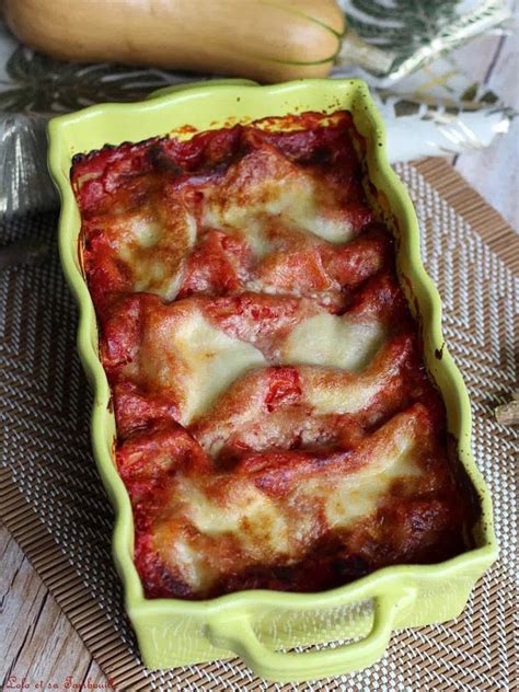 Lasagnes butternut ricotta Lolo et sa tambouille
