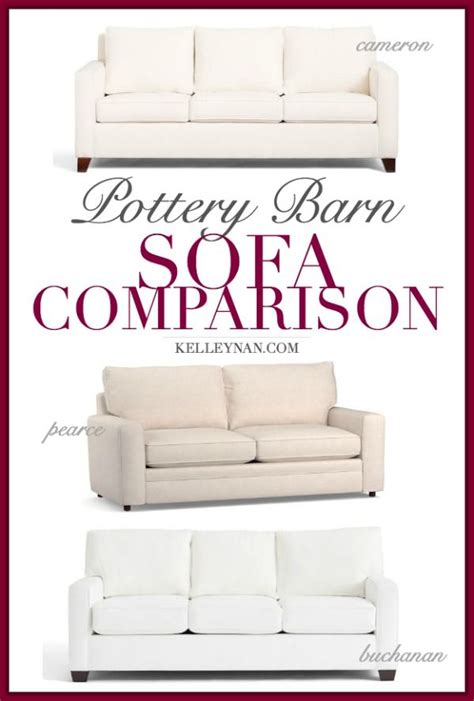 Even though i had associated pottery barn with an aesthetic that is often a bit traditional for my taste in terms comfort was really important to us, because we had learned our lesson buying only on beautiful sofa. Pottery Barn Sofa Comparison: Cameron vs. Pearce vs ...