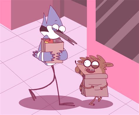 Mordecai And Rigby By Oysteice On Deviantart