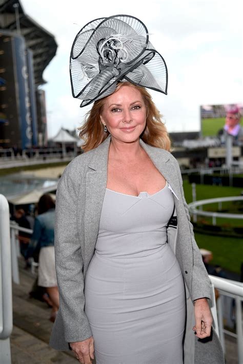 Carol vorderman took advantage of the soaring temperatures on friday afternoon, stretching out in the garden to lap up the sun's rays. CAROL VORDERMAN at QIPCO British Champions Day Race at Ascot Racecourse 10/21/2017 - HawtCelebs