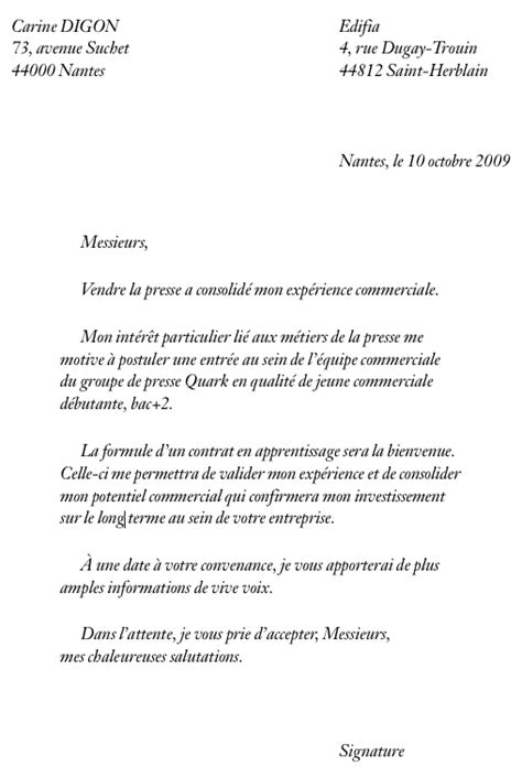 modele lettre de motivation sans qualification