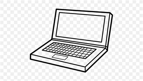 Download Laptop Coloring Book Page Computer, PNG, 600x470px, Laptop, Apple, Area, Black And White, Color ...