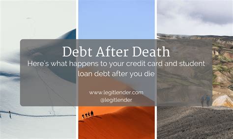 In some cases, you might use credit cards to pay for medical care; What happens to your debt after death? - Legit Lender